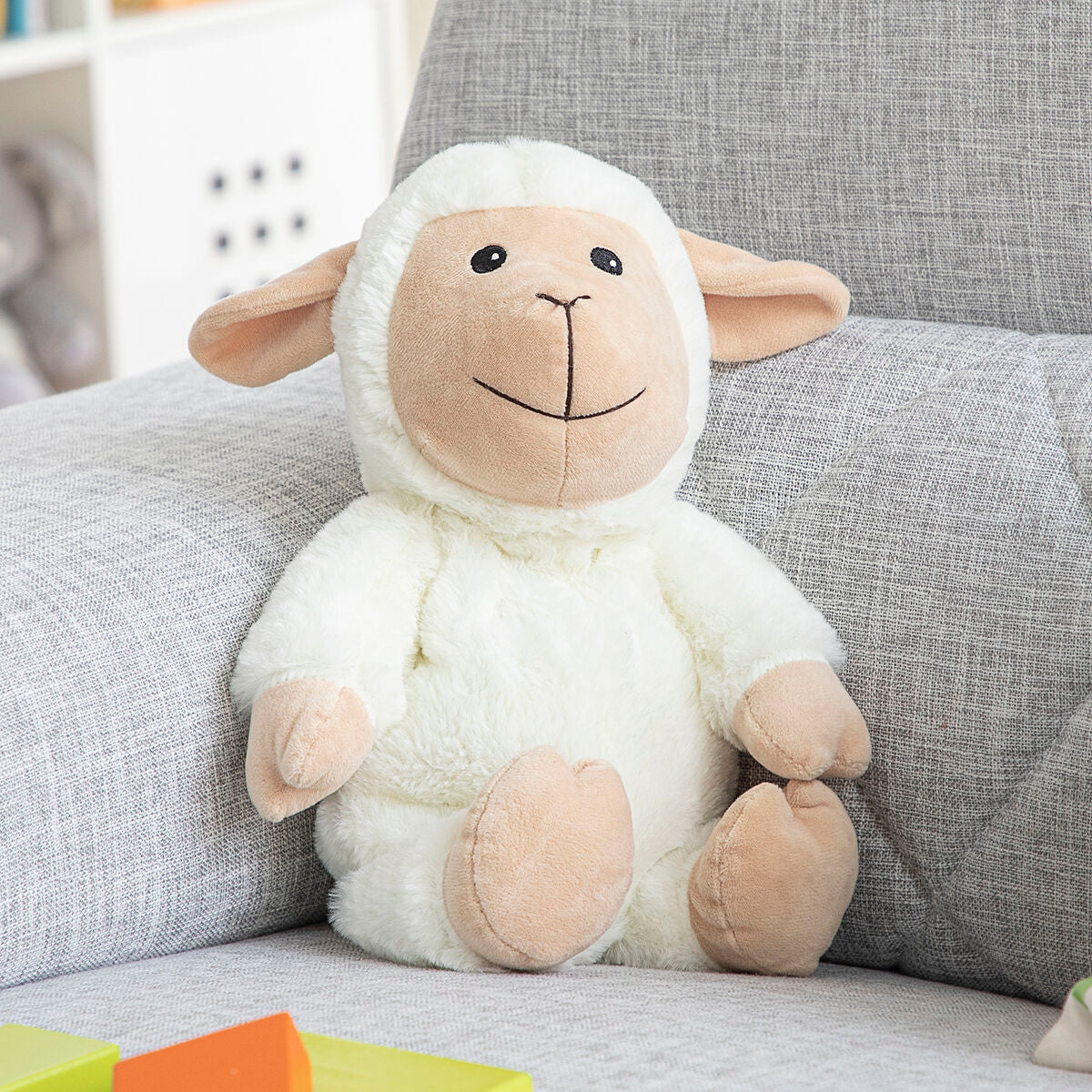 Sheep Soft Toy with Warming and Cooling Effect Wooly InnovaGoods