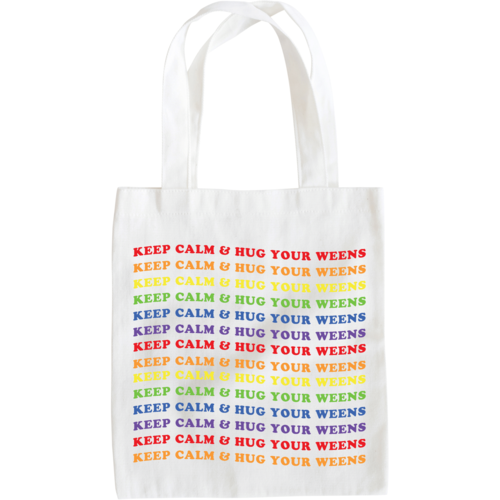 Keep Calm Wiener Dog Tote