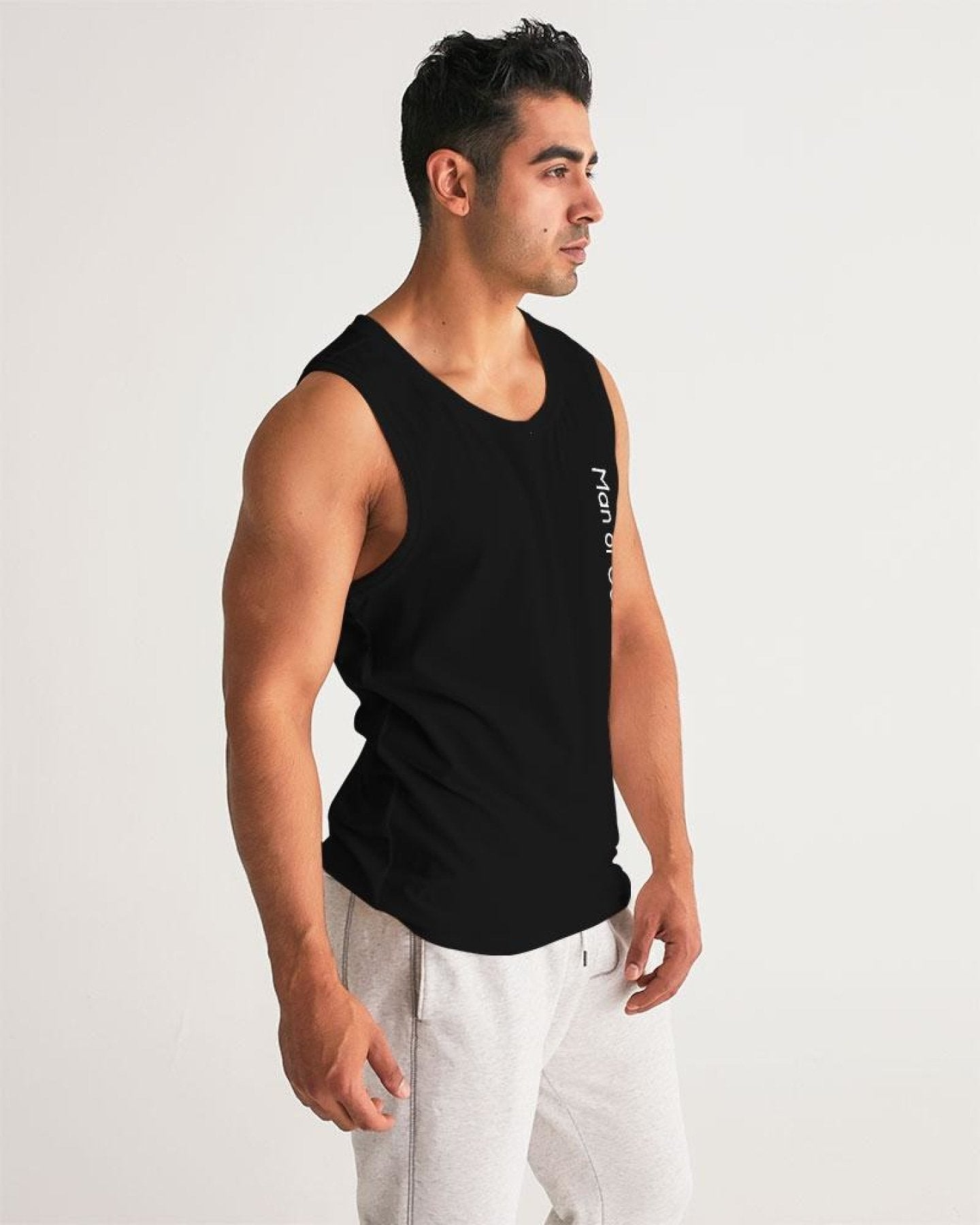 Mens Tank Top - Man of God Sports Top