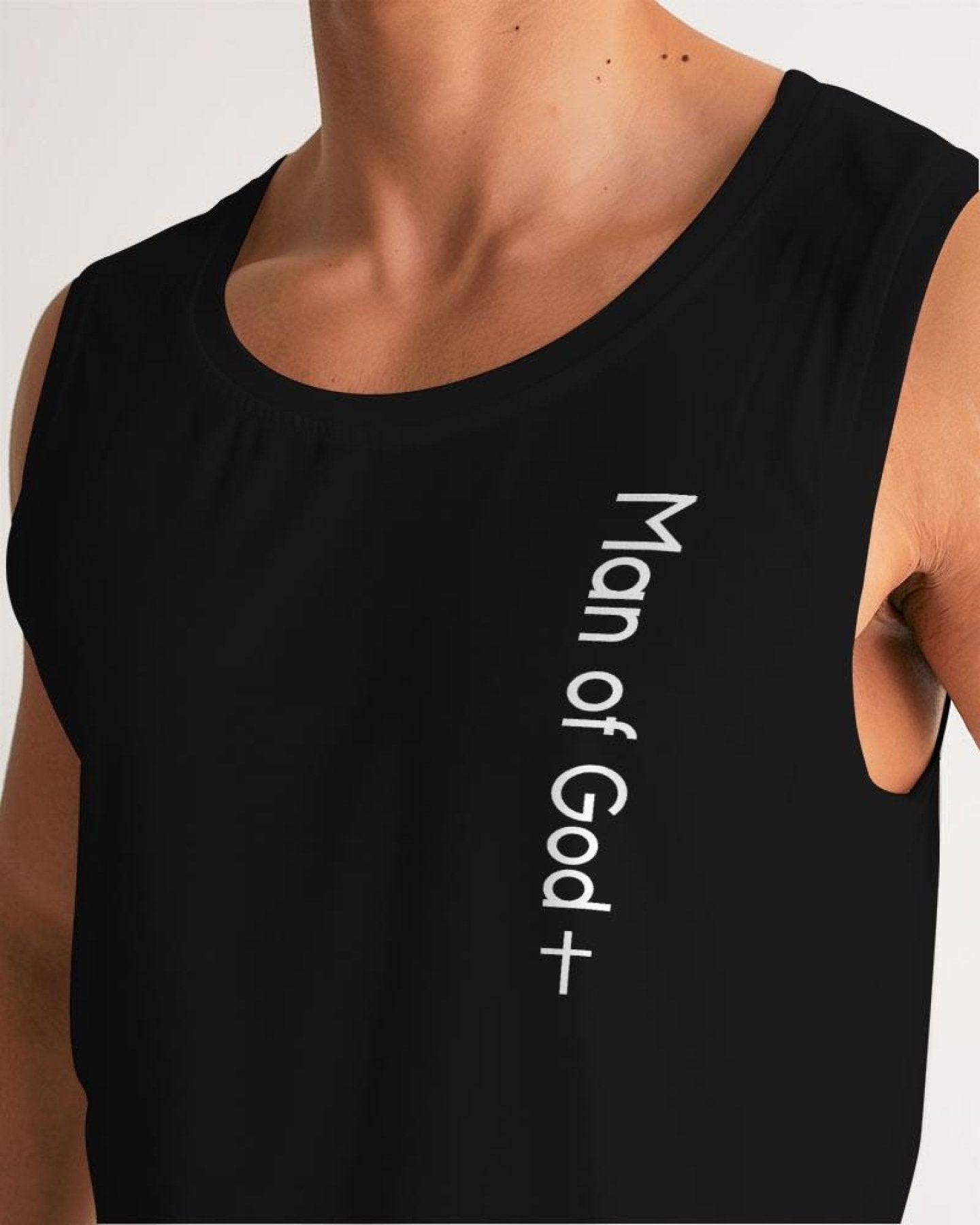 Mens Tank Top - Man of God Sports Top